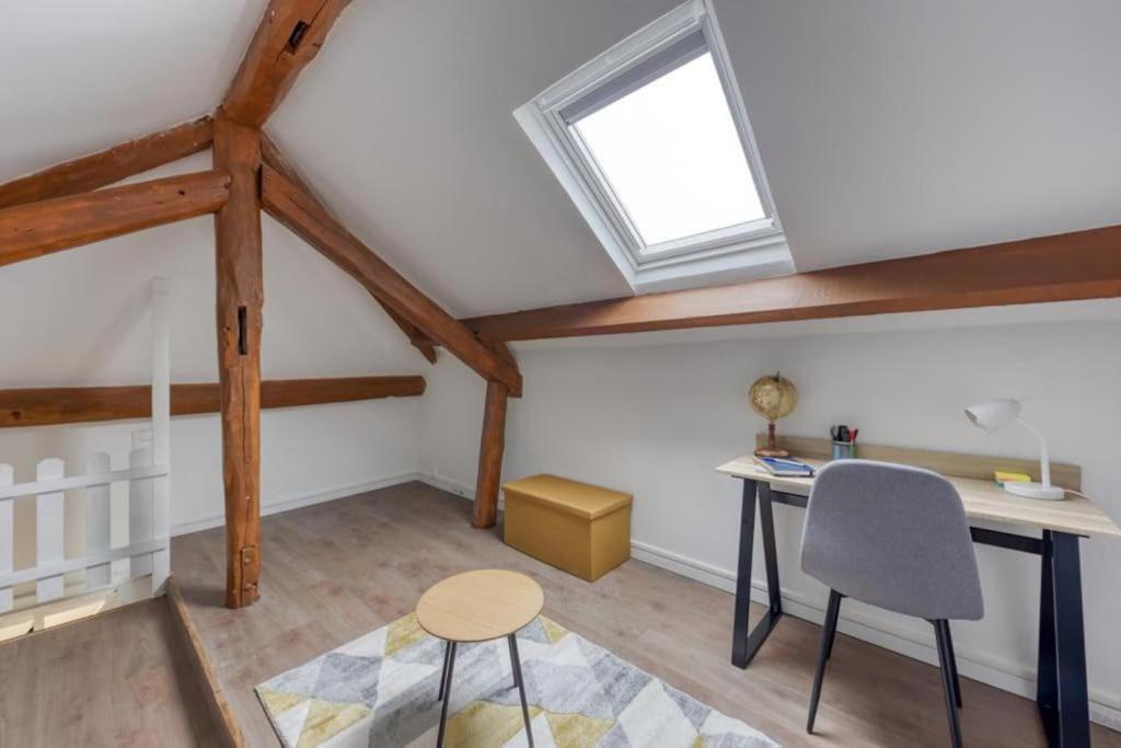 Charmant T3 En Duplex Saint-Brice-sous-Forêt Buitenkant foto