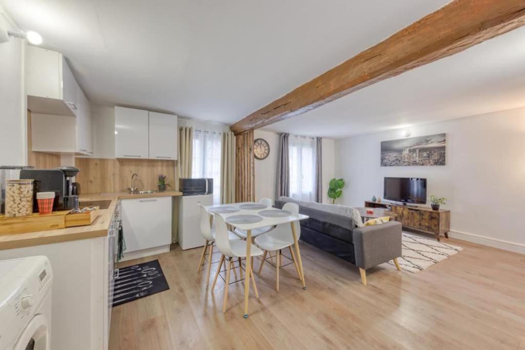 Charmant T3 En Duplex Saint-Brice-sous-Forêt Buitenkant foto