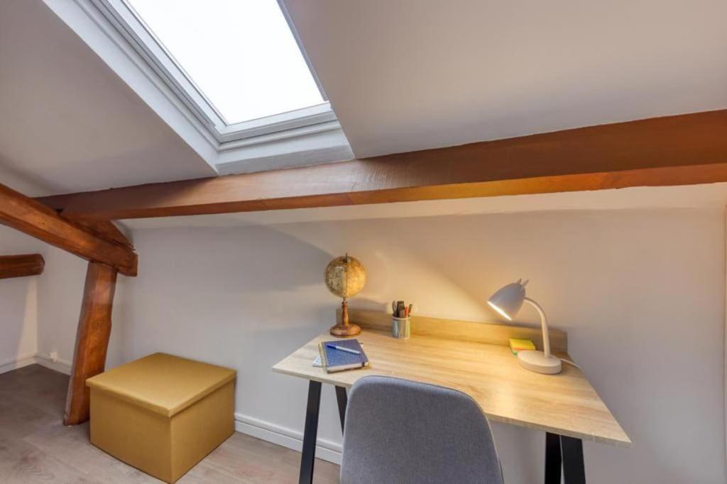 Charmant T3 En Duplex Saint-Brice-sous-Forêt Buitenkant foto